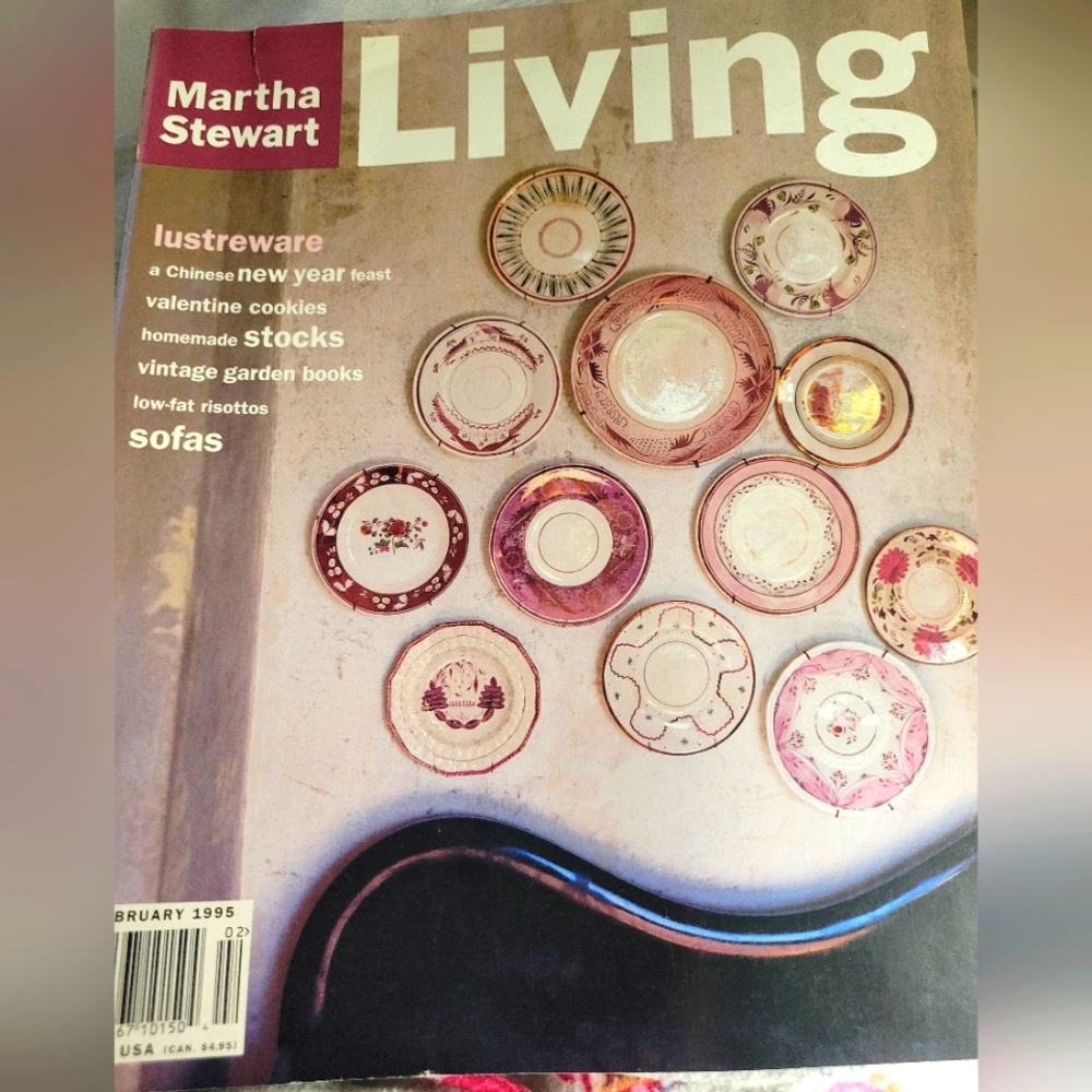 Martha Stewart Living Magazine  February 1995